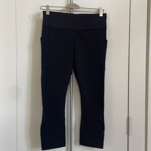 Lululemon Cropped Pace Rival Running Leggings